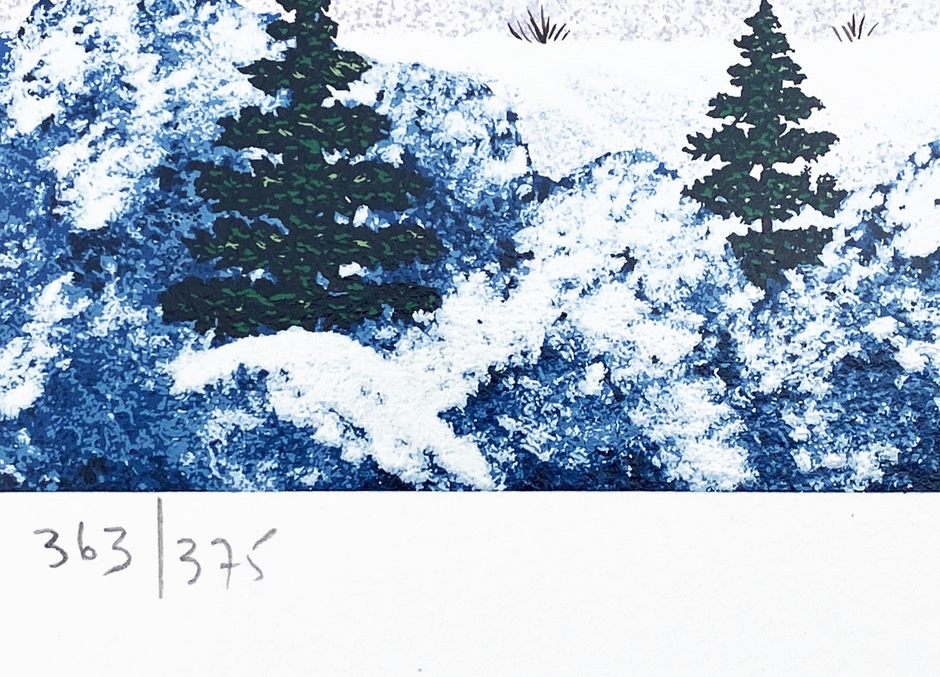 Holiday Sleigh Ride Jane Wooster Scott Serigraph Print Artist Hand Signed and Numbered
