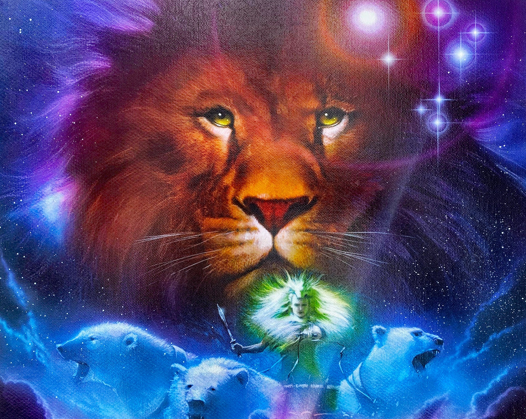 Narnia John Alvin Canvas Artist Hand Signed Numbered