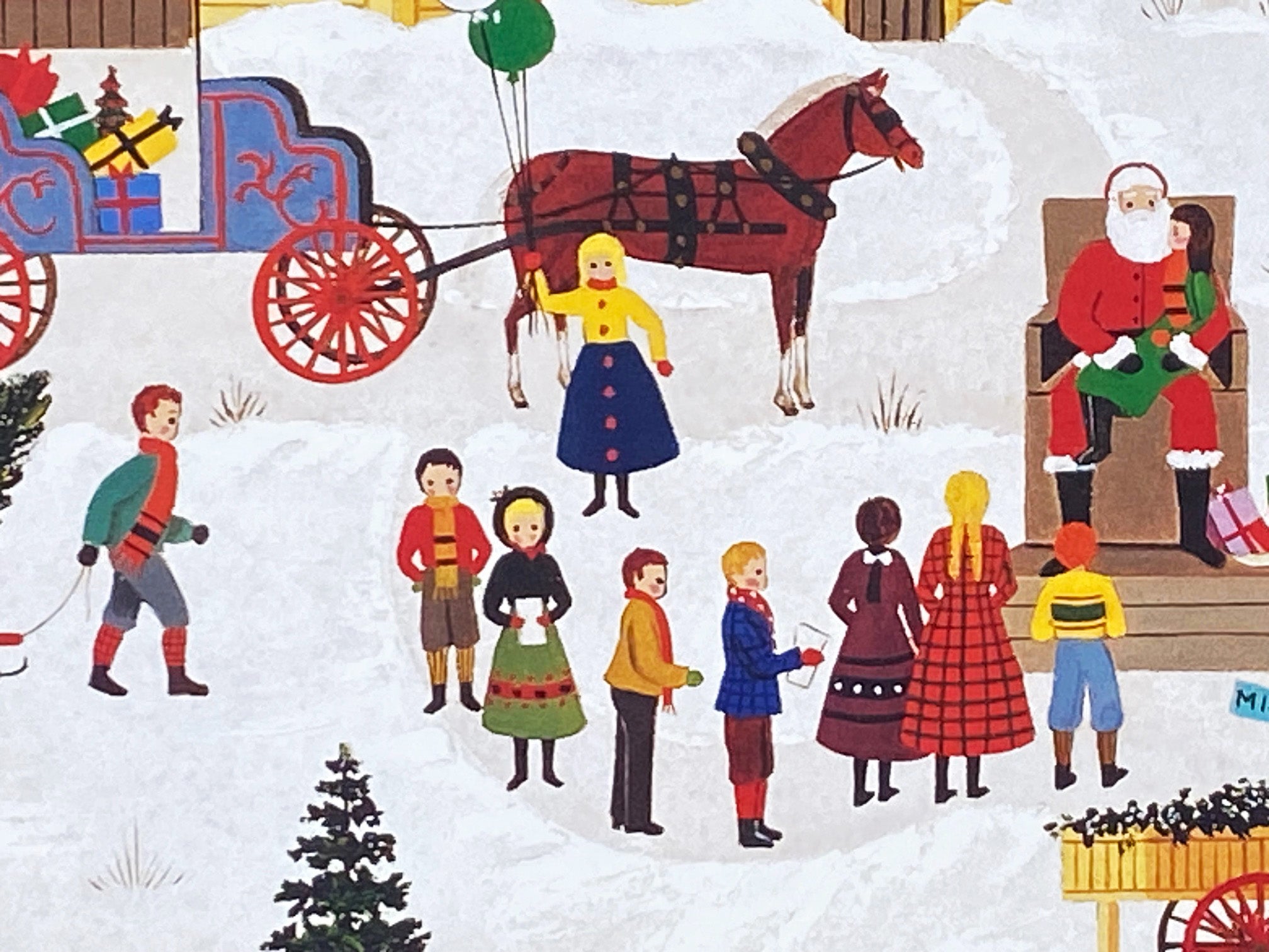 Holiday Traditions Jane Wooster Scott Lithograph Print Artist Hand Signed