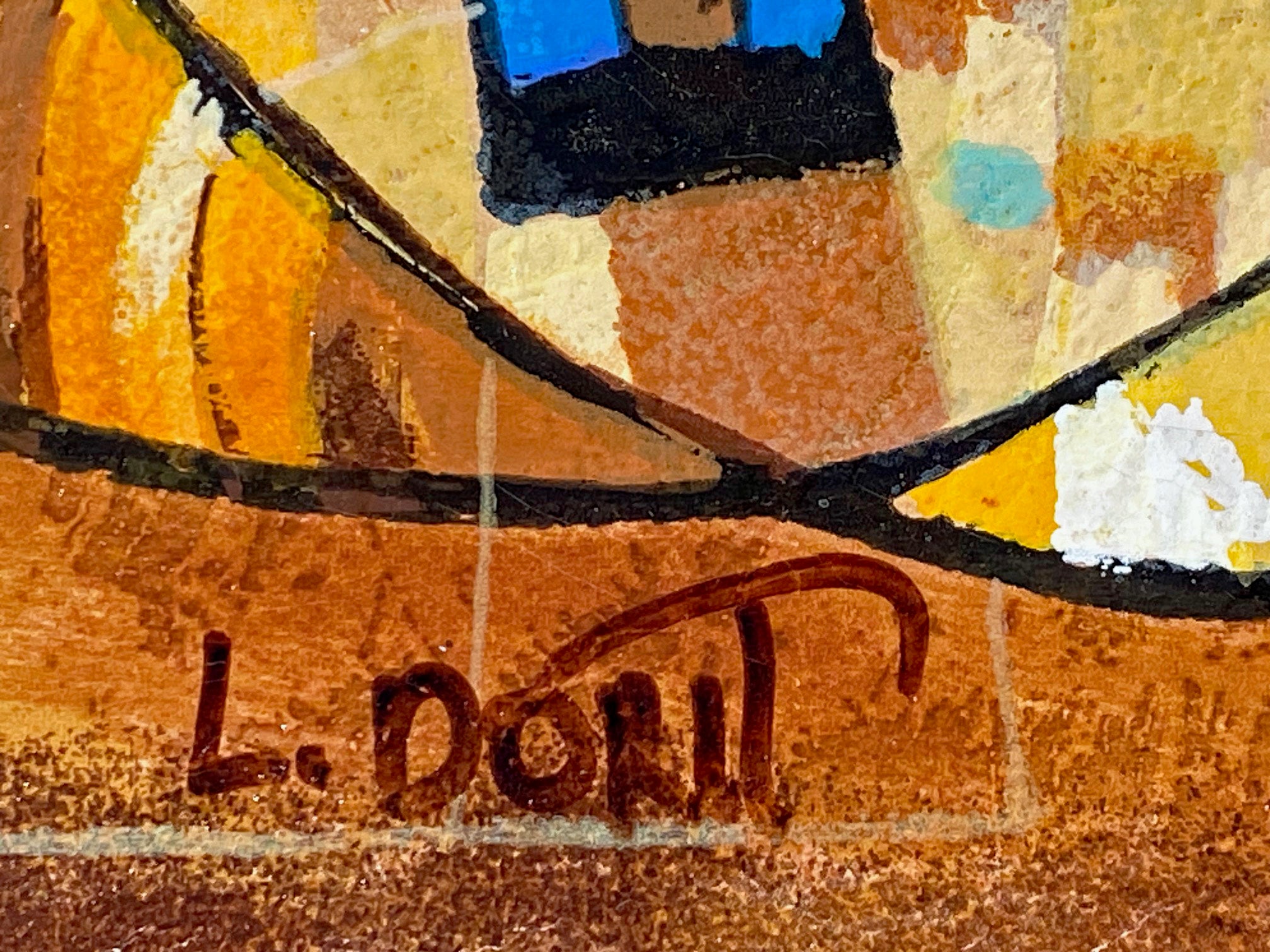 Peaceful Feelings - Limited Hors Commerce Edition Serigraph on Paper by Dorit Levi