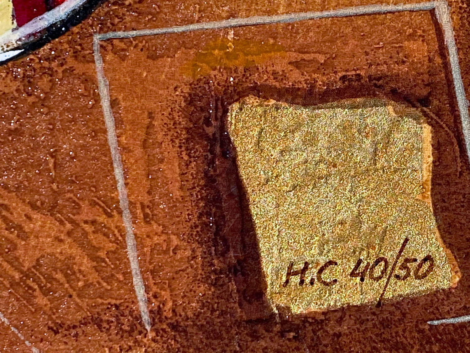 Peaceful Feelings - Limited Hors Commerce Edition Serigraph on Paper by Dorit Levi