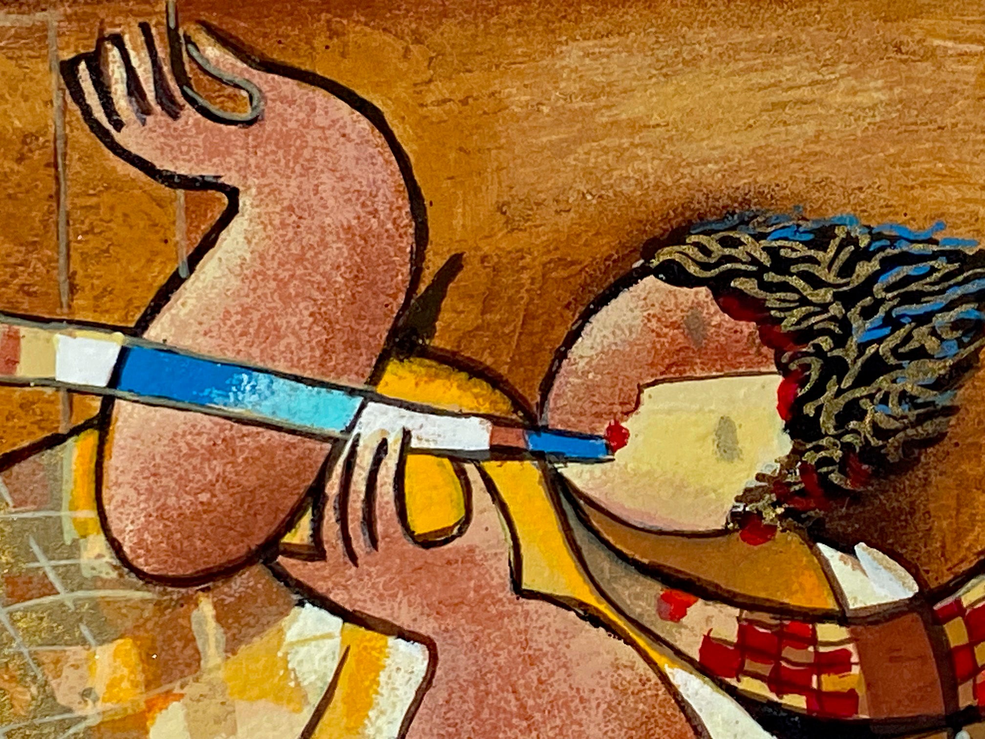 Peaceful Feelings Dorit Levi Hors Commerce Serigraph Artist Hand Signed and HC Numbered