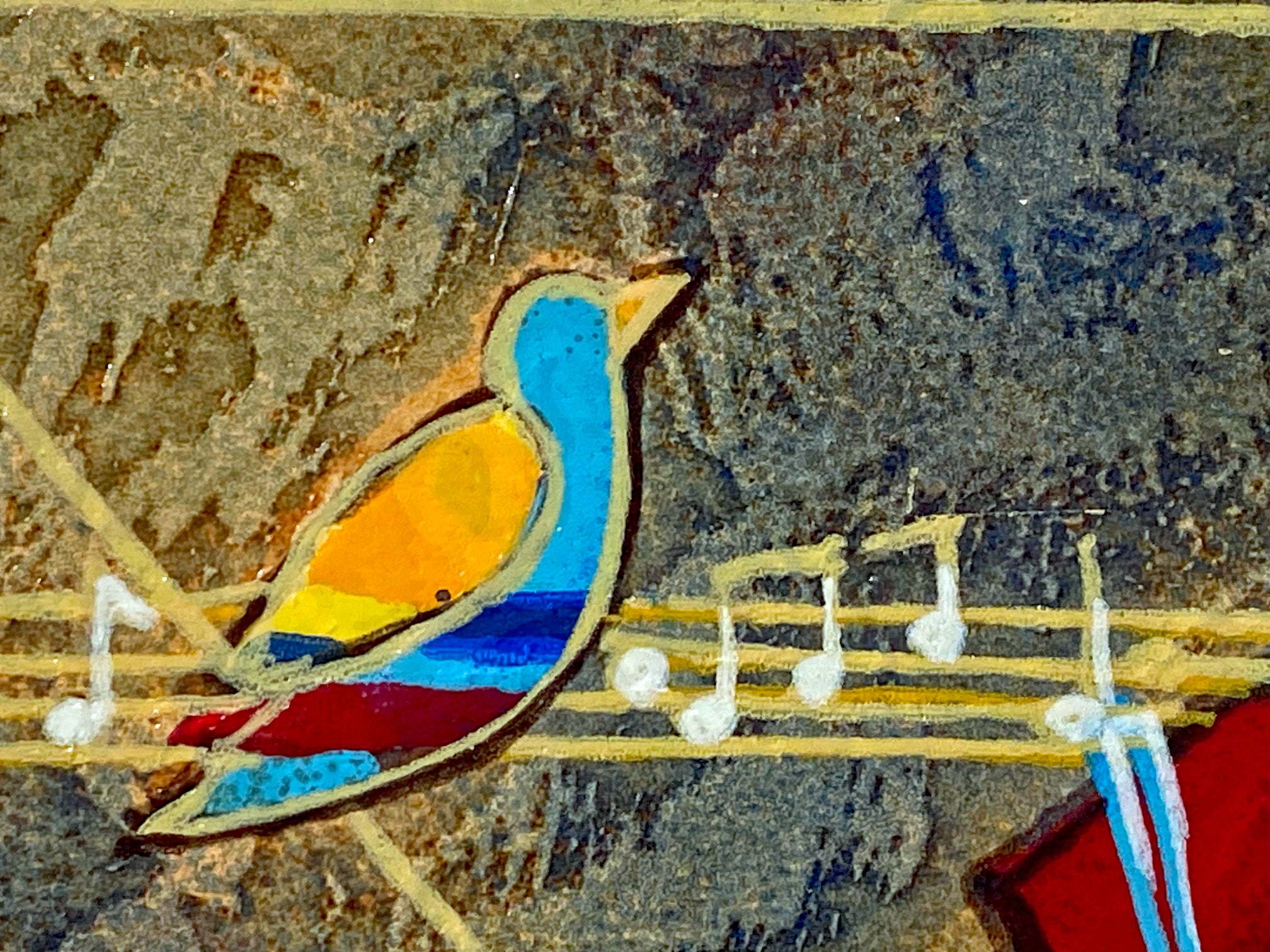 Salsa Fun II Dorit Levi Serigraph Artist Hand Signed and Numbered