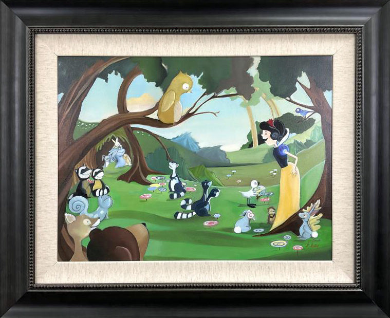 Forest Friends - Limited Edition Giclée on Stretched Canvas by Katie Kelly