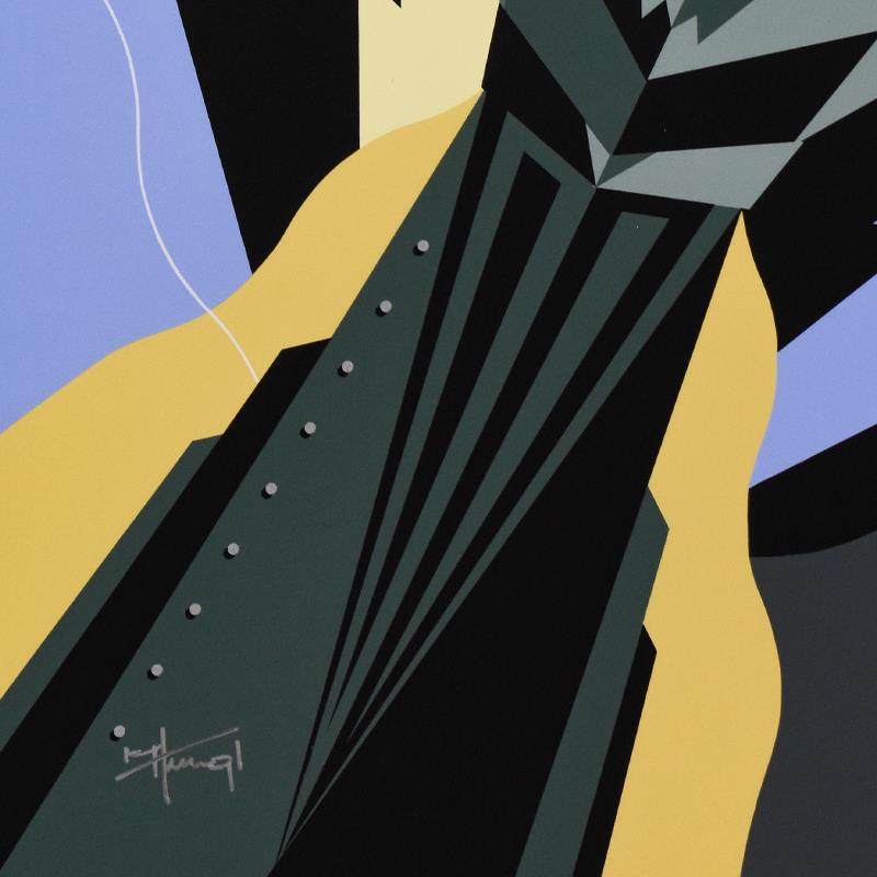 Captain M, Galaxy Patrol Mike Kungl Giclée Print Artist Hand Signed and Numbered