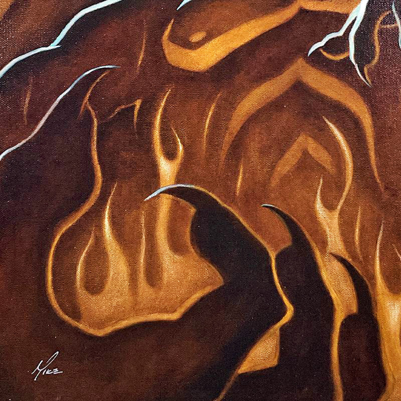 Night on Bald Mountain Mike Kupka Giclée on Stretched Canvas Artist Hand Signed Numbered