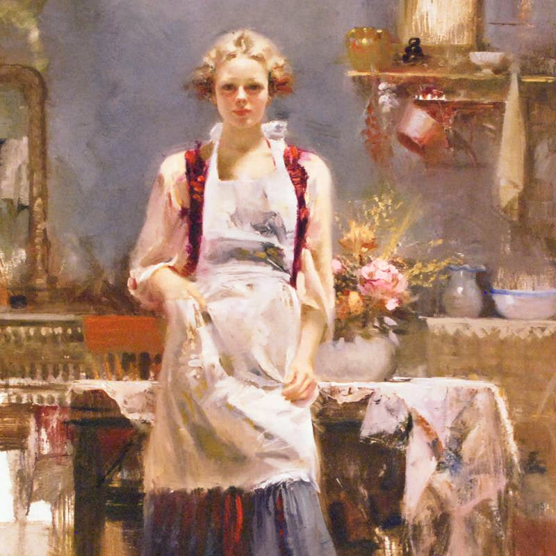 Warm Memories Pino Daeni Giclée Print Artist Hand Signed and Numbered