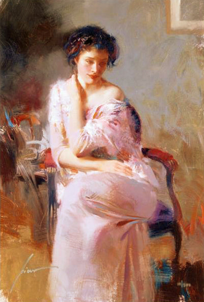 Sublime Beauty Pino Daeni Giclée Print on Canvas Artist Hand Signed and Numbered