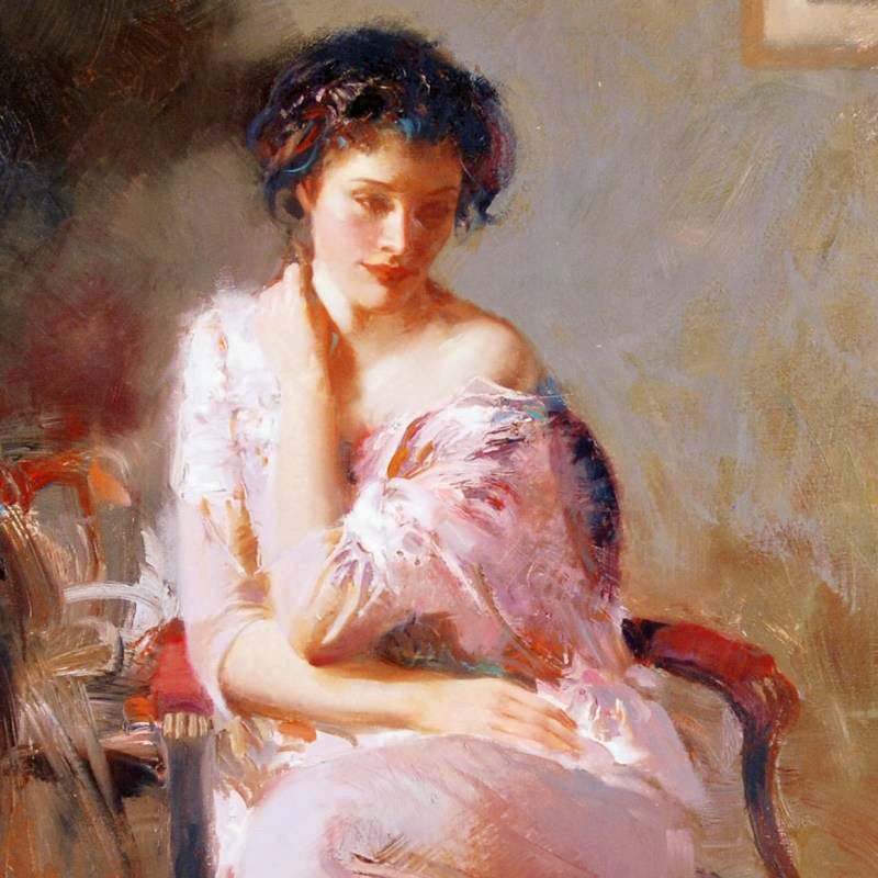 Sublime Beauty Pino Daeni Giclée Print on Canvas Artist Hand Signed and Numbered