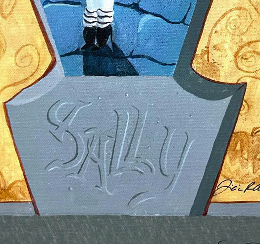 Sally Tricia Buchanan-Benson Hors Commerce Canvas Giclée Artist Hand Signed and HC Numbered