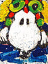 Ace Face Tom Everhart Limited Edition Lithograph Artist Hand Signed and Numbered