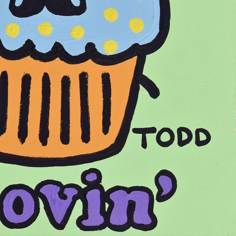 Sweet Lovin Todd Goldman Acrylic Painting on Stretched Canvas Artist Hand Signed