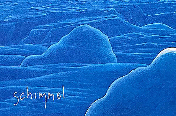 Arctic Dream William Schimmel Canvas Giclée Print Artist Hand Signed and Numbered