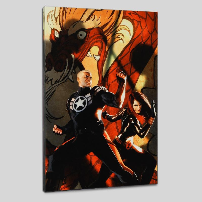 Secret Avengers 6 Marvel Comics Artist Marko Djurdjevic Fine Art Canvas Giclée Print Numbered