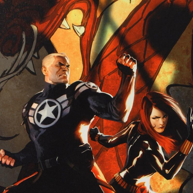 Secret Avengers 6 Marvel Comics Artist Marko Djurdjevic Fine Art Canvas Giclée Print Numbered