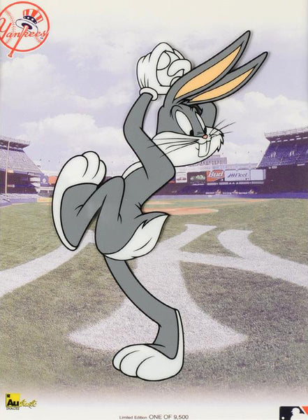 Bugs Bunny at Bat for the Yankees LIMITED EDITION SERICEL by
