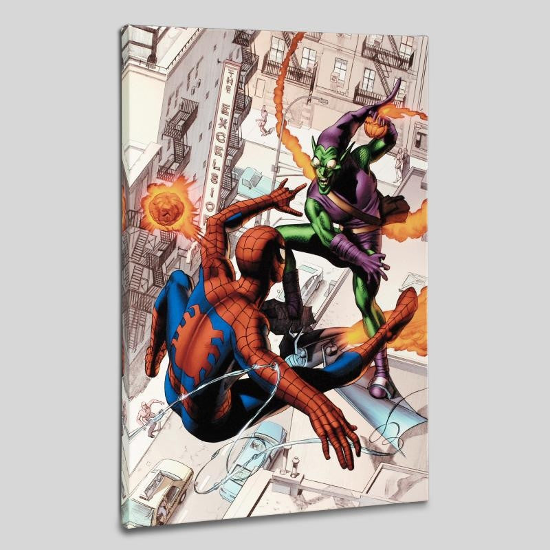Dark Reign The Goblin Legacy One Shot Marvel Comics Artist Mike Mayhew Fine Art Canvas Giclée Print Numbered
