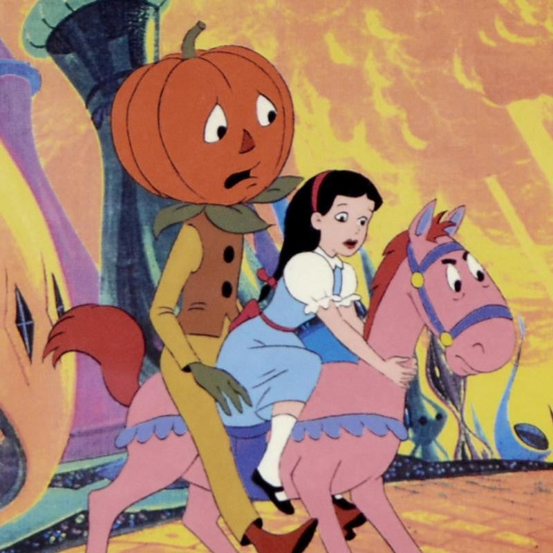 Journey Back to Oz Filmation Associates Offset Lithograph Print Numbered and Framed