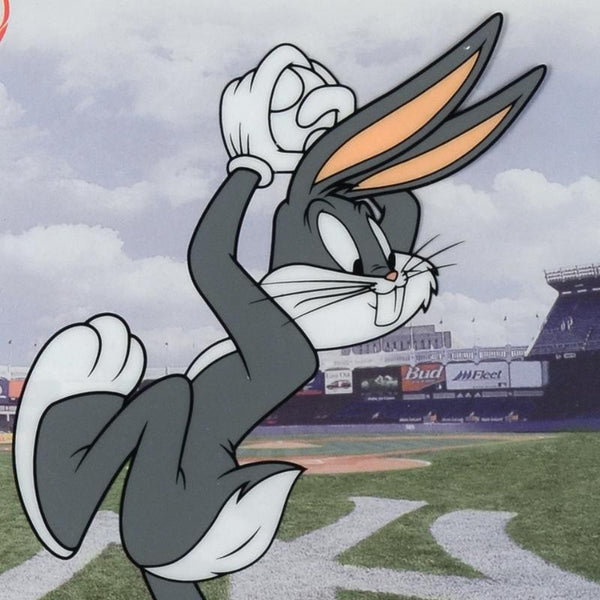 Looney Tunes; Bugs Bunny Pitching with the Yankees
