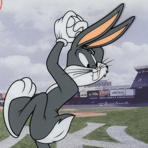 Bugs Bunny at Bat for the Yankees Warner Bros Sericel Authentic Images –  Art Deals