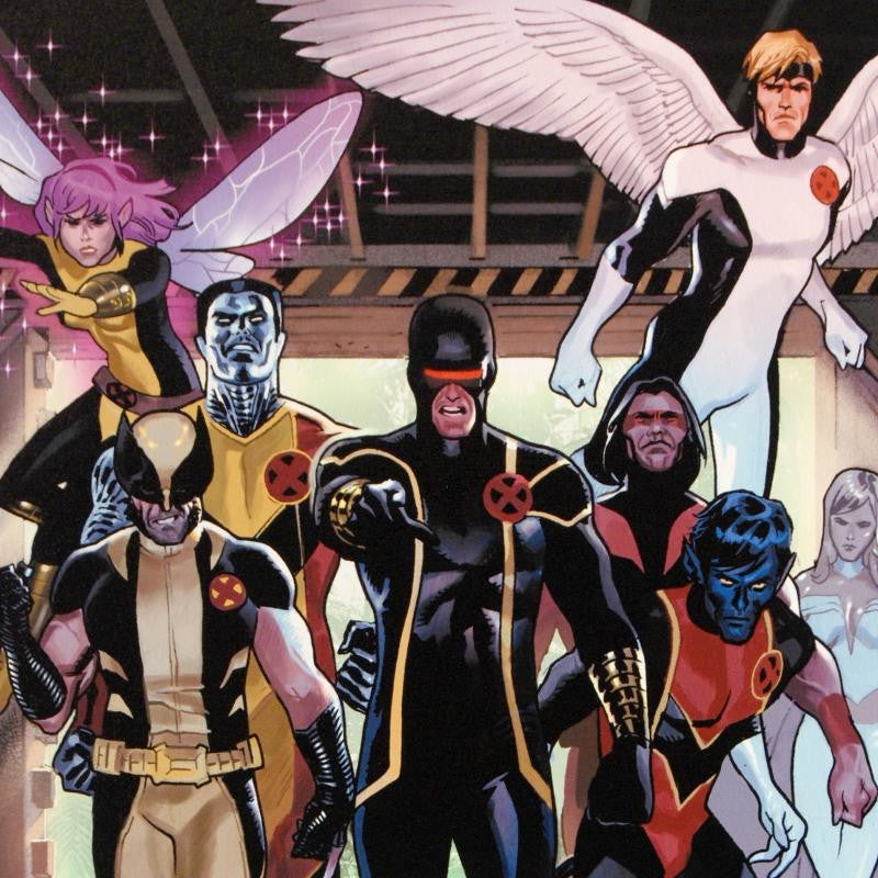 X Men Annual Legacy 1 Marvel Comics Artist Daniel Acuna Canvas Giclée Print Numbered