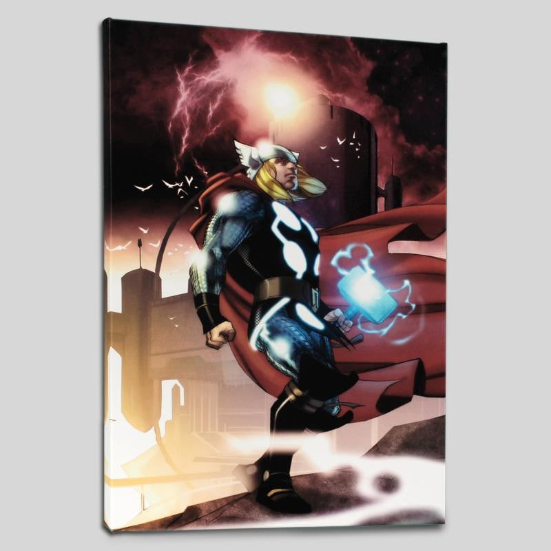 Thor 615 Marvel Comics Artist Joe Quesada Canvas Giclée Print Numbered