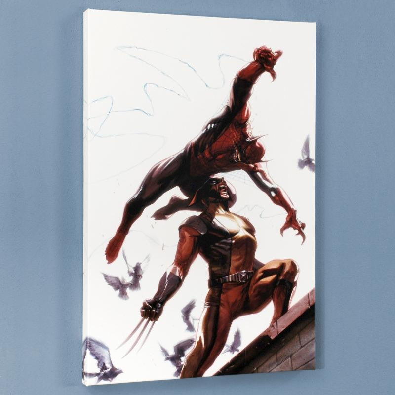 Secret Invasion 7 Marvel Comics Artist Gabriele Dell Otto Canvas Giclée Print Numbered