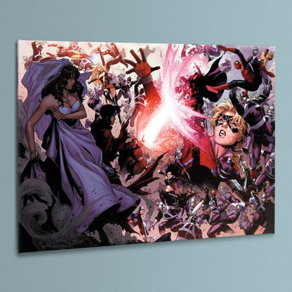 Avengers The Childrens Crusade 4 Marvel Comics Artist Jim Cheung Canvas Giclée Print Numbered