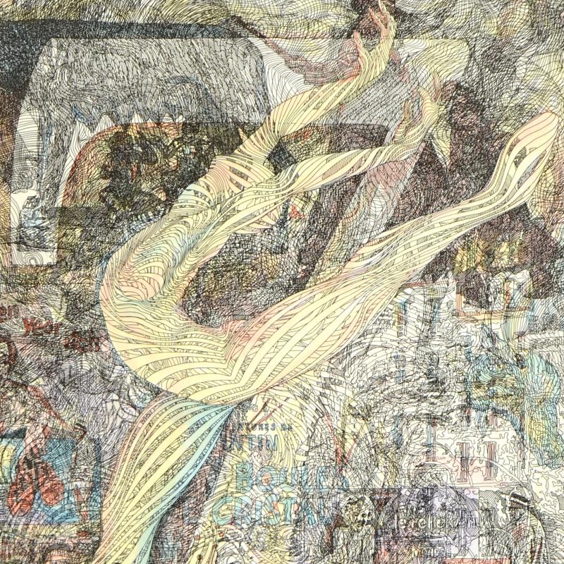 Seven Guillaume Azoulay Hand Colored Etching Artist Hand Signed and Numbered