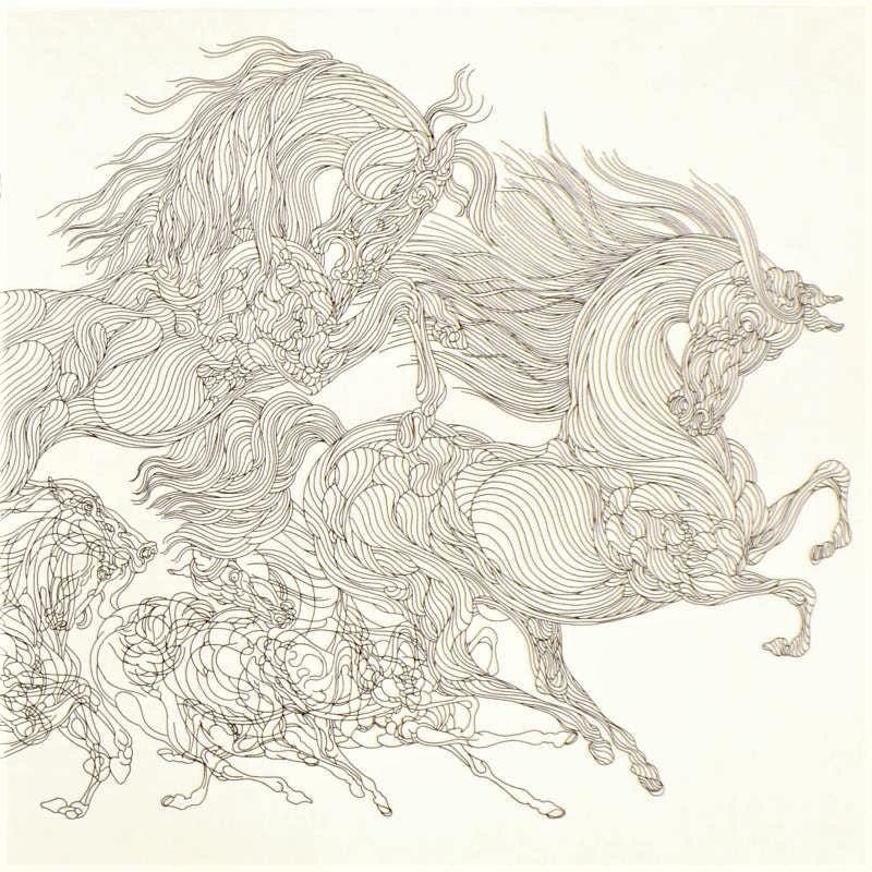 Le Saut Guillaume Azoulay Etching Artist Hand Signed and Numbered