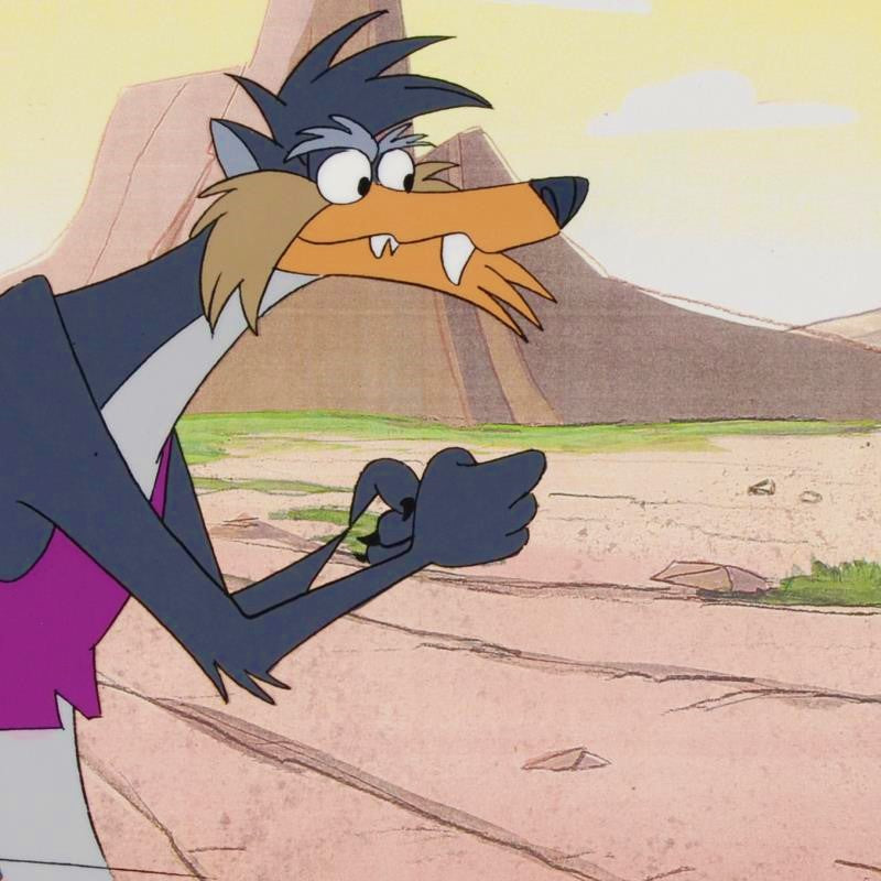 The Pink Panther Show MGM United Artists Production Animation Cel with Paired Pencil Sketch