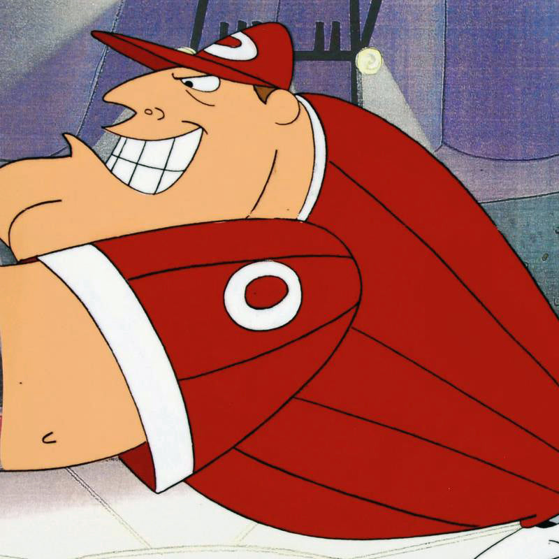 The Pink Panther Show MGM United Artists Production Animation Cel with Paired Pencil Sketch