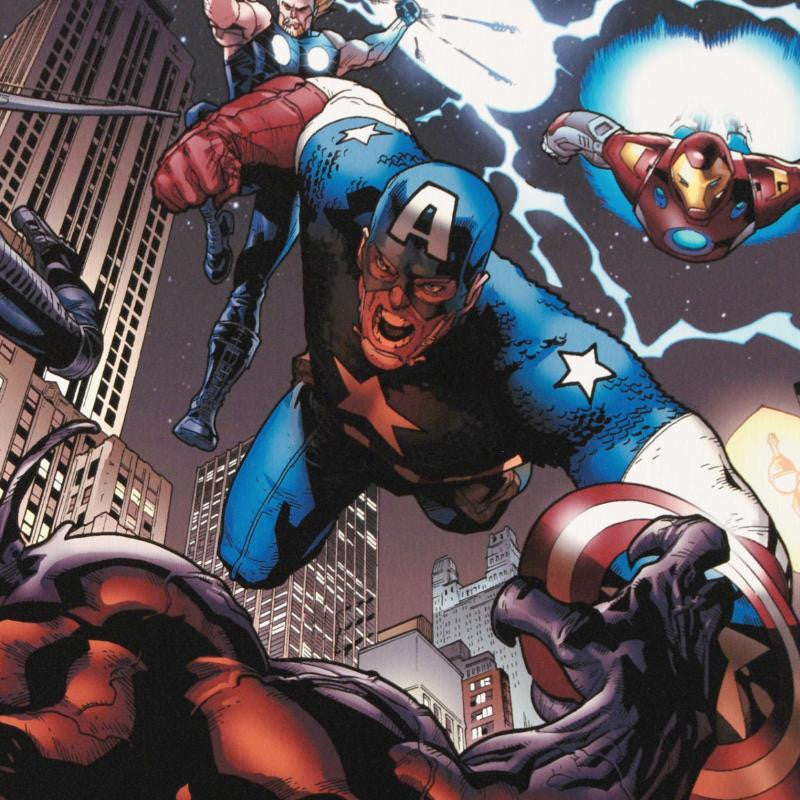 Ultimate Spider Man 126 Marvel Comics Artist Stuart Immonen Canvas Giclée Print Numbered