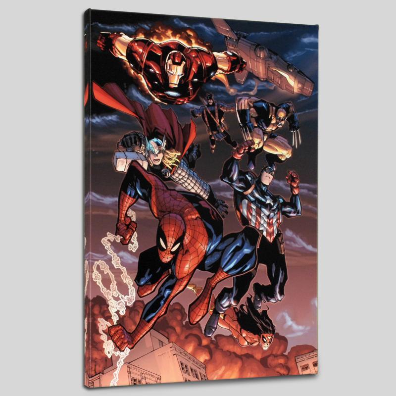 Amazing Spider Man 648 Marvel Artist Humberto Ramos Canvas Giclée Print Numbered