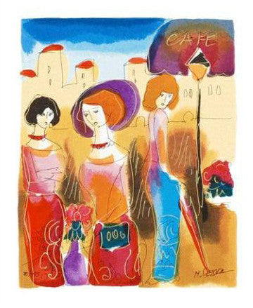 Untitled Moshe Leider Serigraph Print Artist Hand Signed and Numbered