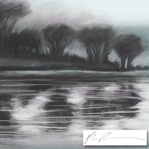 Silver Nocturn Paul Powis Giclée Print Artist Hand Signed and Numbered