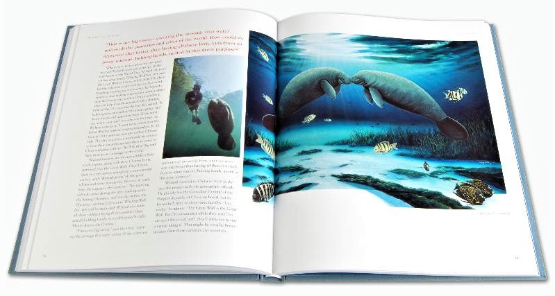 25 Years at Sea John Yow Art Book Wyland Hand Signed and Numbered