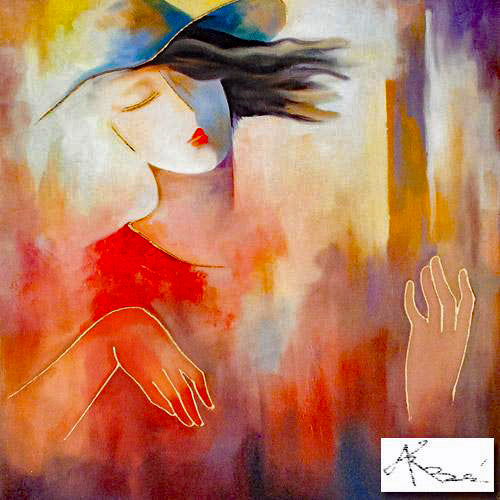 Spirit of the City Arbe Berberyan Canvas Giclée Print Artist Hand Signed and Numbered