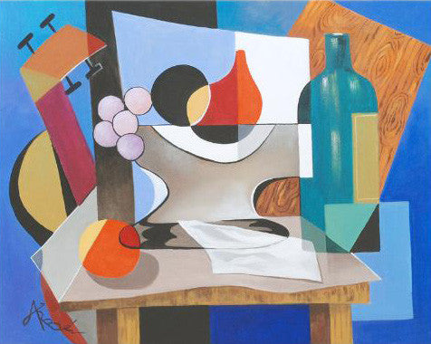 The Sum of All Art Arbe Ara Berberyan Oil Painting on Canvas Artist Hand Signed