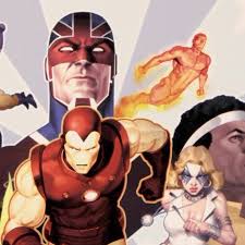 Iron Age Omega 1 Marvel Comics Artist Ariel Olivetti Fine Art Canvas Giclée Print Numbered