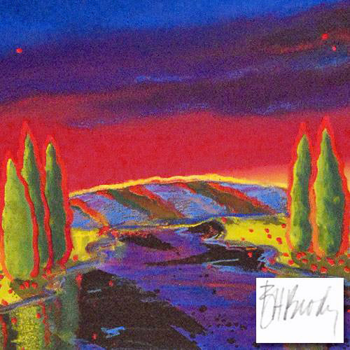 A Very Good Time B H Brody Serigraph Print Artist Hand Signed and Numbered