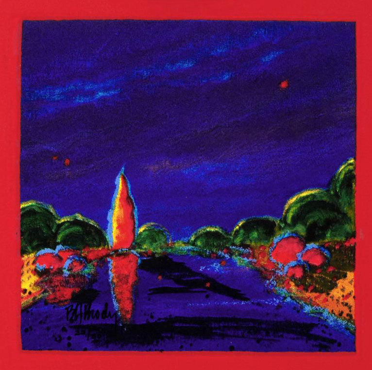 My Colour Dream I B H Brody Serigraph Print on Board Artist Hand Signed and Numbered