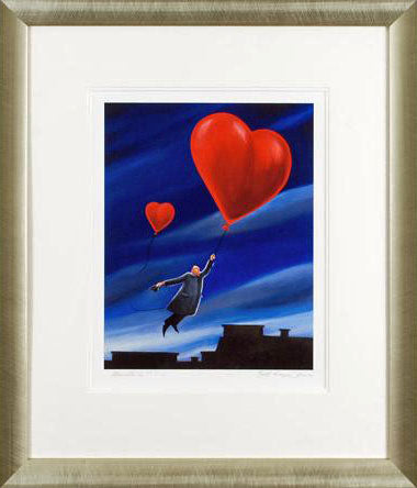 Adventure Berit Kruger Johnsen Giclée Print Artist Hand Signed Numbered and Framed