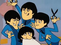 Barbershop Quartet Beatles Sericel Apple Corps Ltd Authorized and DenniLu Company Published with Full Color Background