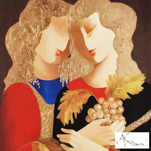 Be Fruitful Arbe Ara Berberyan Canvas Giclée Print Artist Hand Signed and Numbered