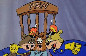 Bear For Punishment Chuck Jones Hand Painted Animation Cel Artist Hand Signed and Numbered