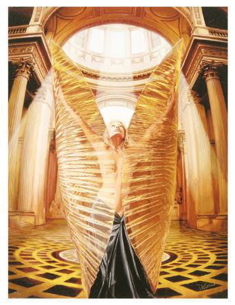 Chrysalis Chris Dellorco Canvas Giclée Print Artist Hand Signed and Numbered