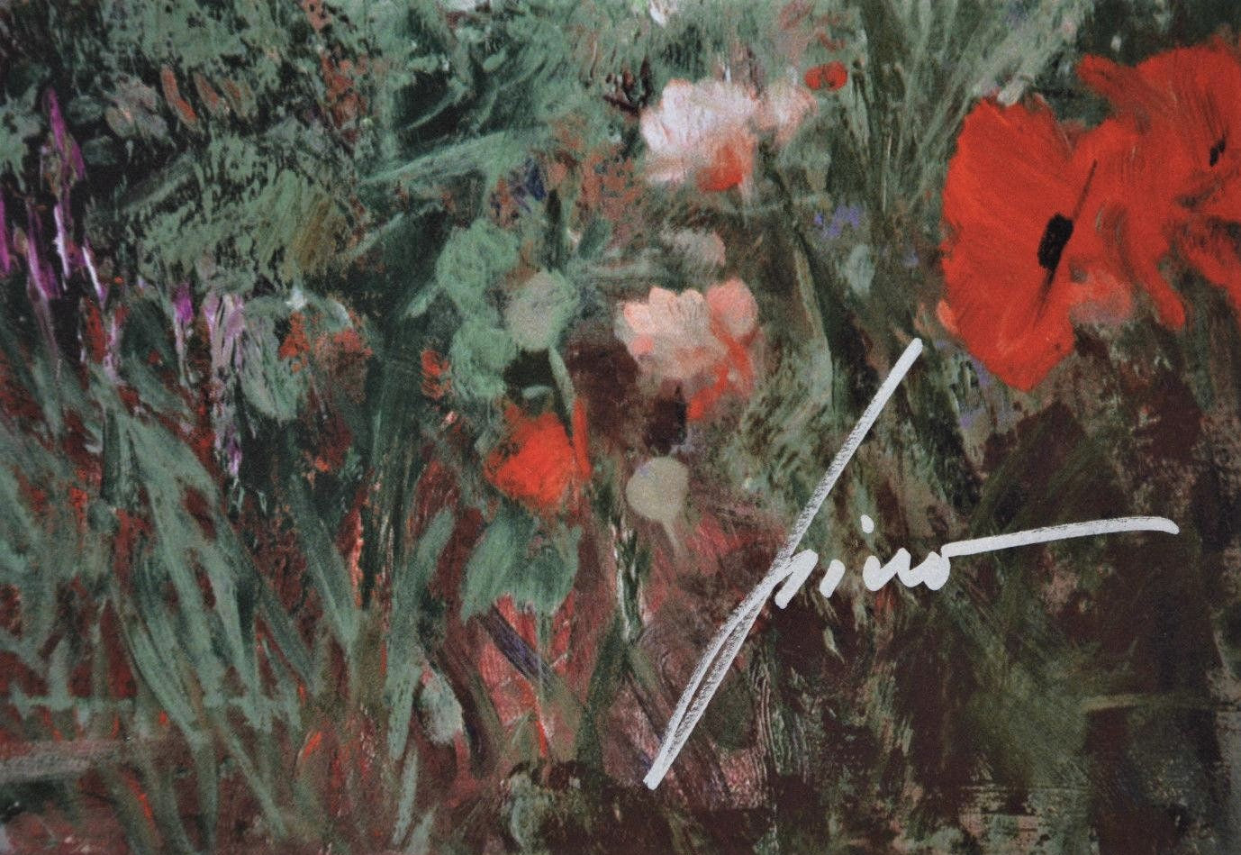 Colorful Archway Pino Daeni Giclée Print Artist Hand Signed and Numbered