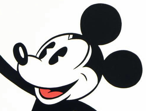 Mickey Mouse Disney Studios Limited Edition Serigraph Print