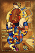 Dorit Levi Merry Violin Artist Proof Serigraph Print Artist Hand Signed and AP Numbered